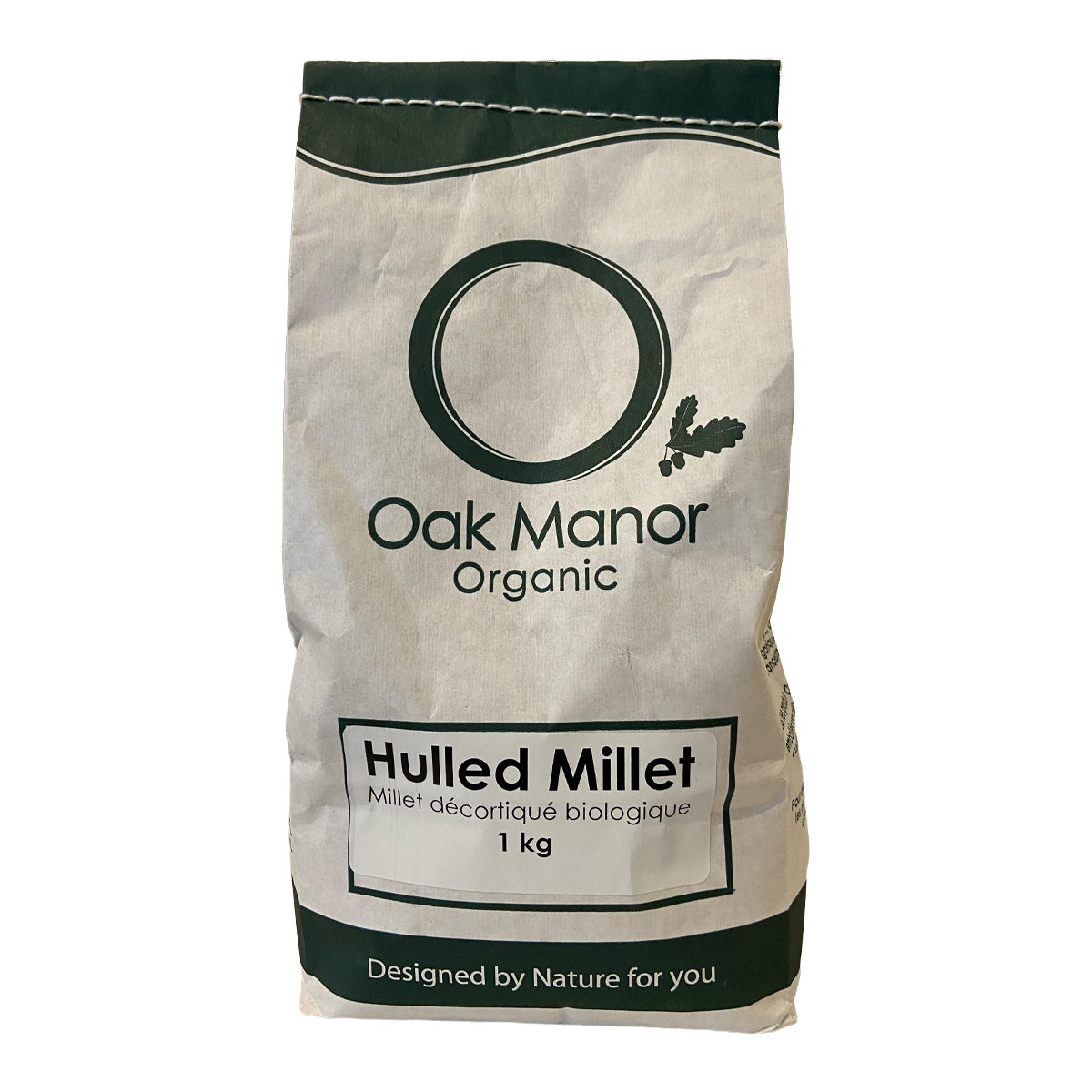 Oak Manor Organic Millet, Hulled 1kg