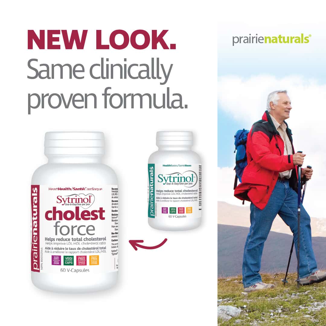 Prairie Naturals Cholest Force (Sytrinol) 60 Vegetarian Capsules