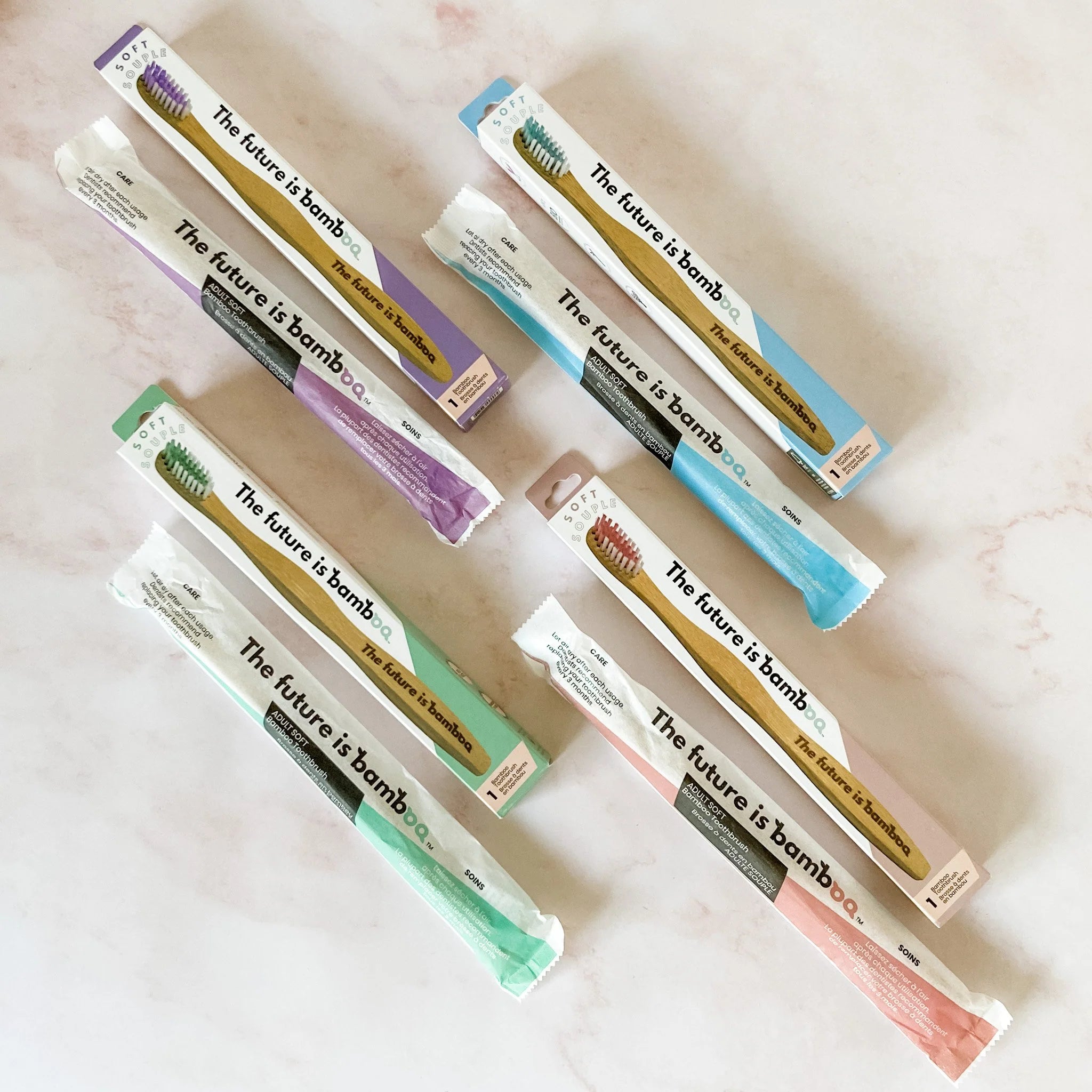 The Future is Bamboo Toothbrush Adult Soft