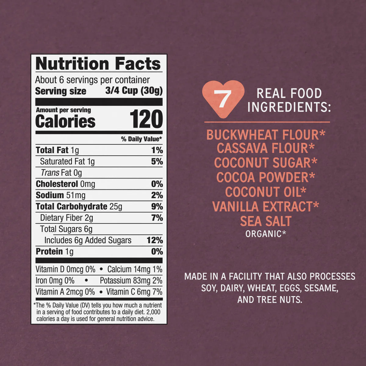 Lovebird Organic Cocoa O's Grain-Free Cereal 198g