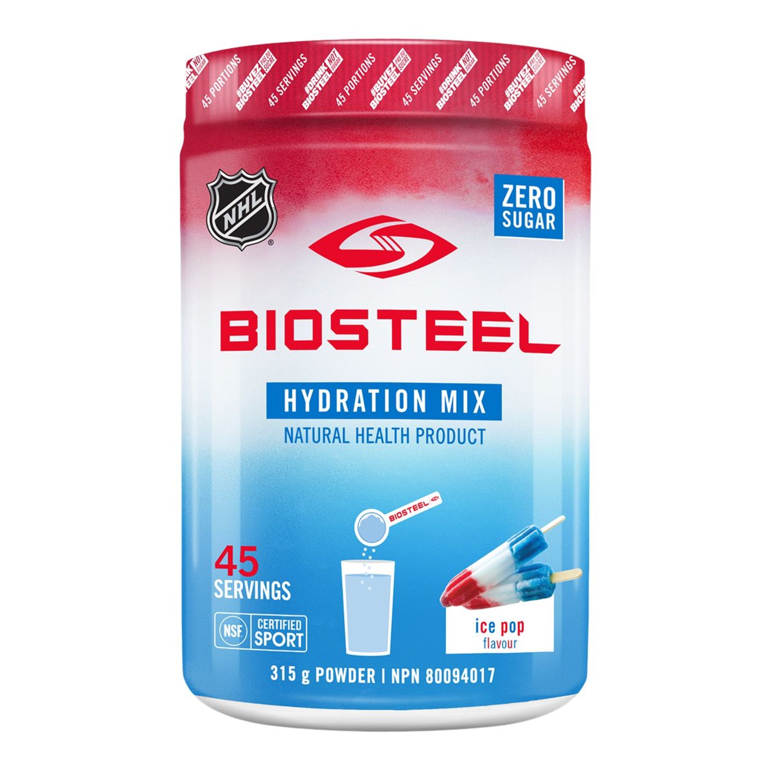 BioSteel Ice Pop Hydration Mix 315g