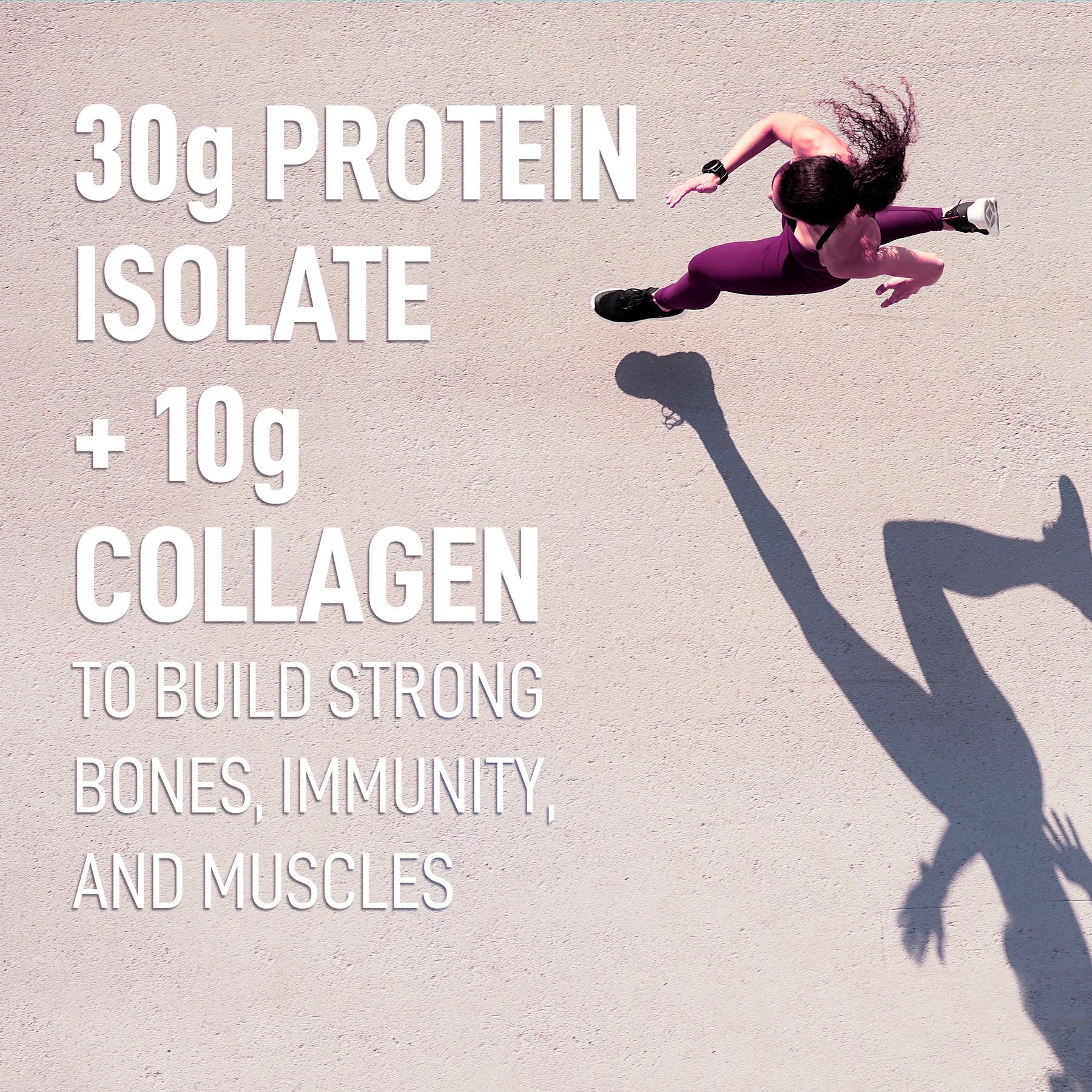 LeanFit Sport Grass-Fed Whey Isolate & Marine Collagen  Vanilla Bean 837g