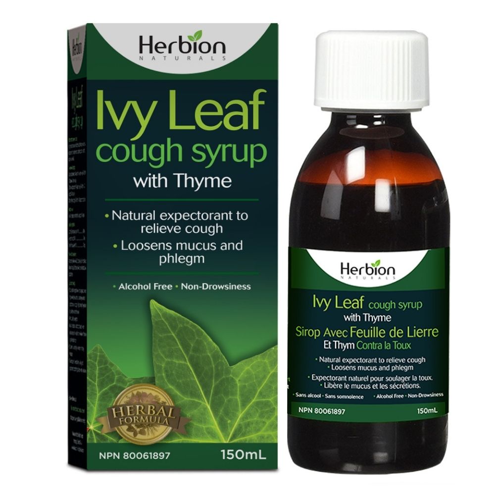Herbion Naturals Ivy Leaf Cough Syrup with Thyme