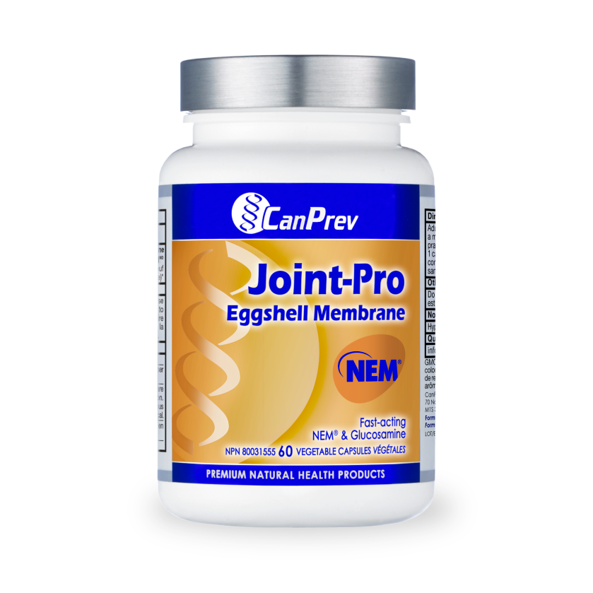 CanPrev Joint-Pro Eggshell Membrane NEM 60 Vegetarian Capsules