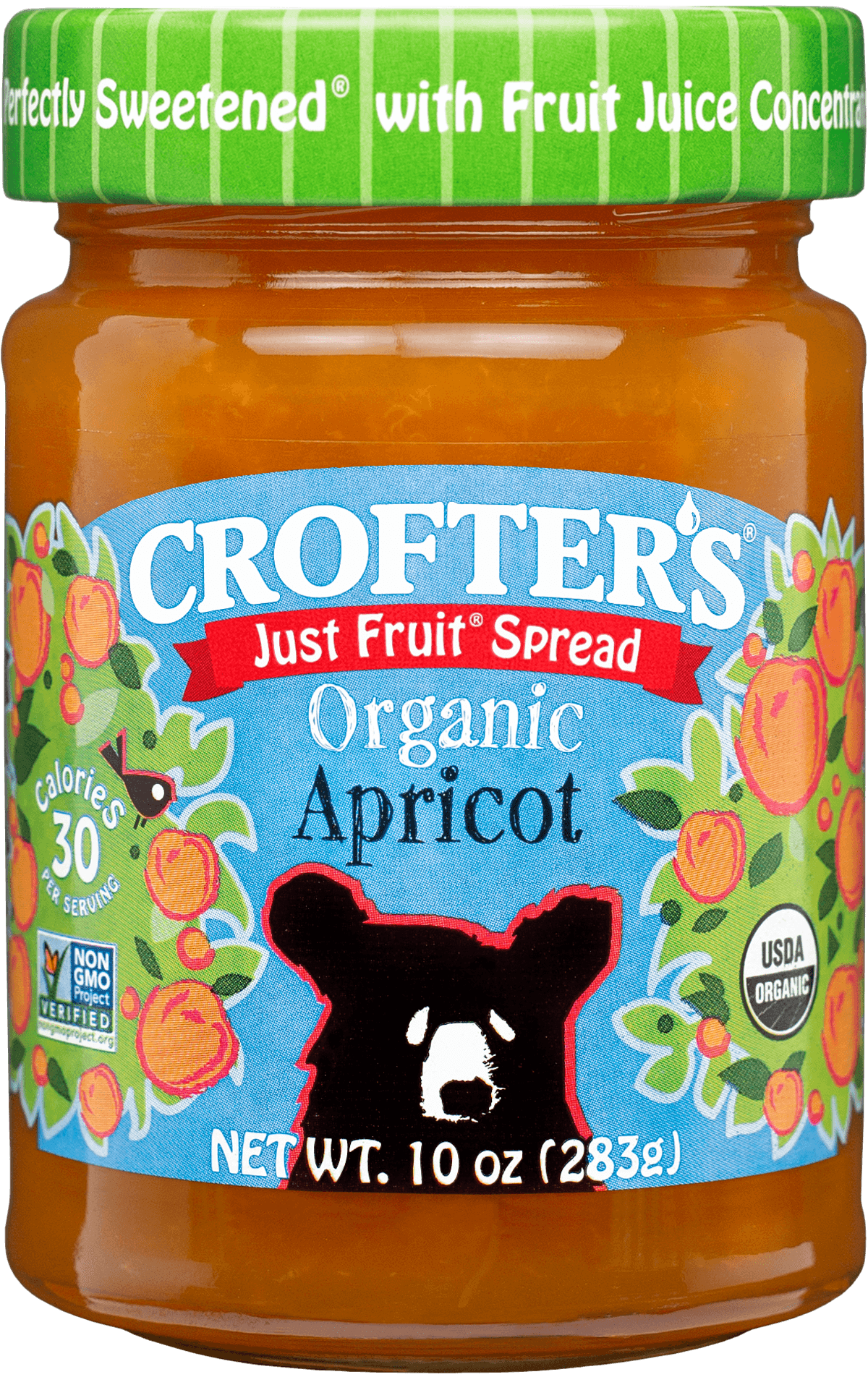 Crofter's Just Fruit Organic Apricot Spread 235ml