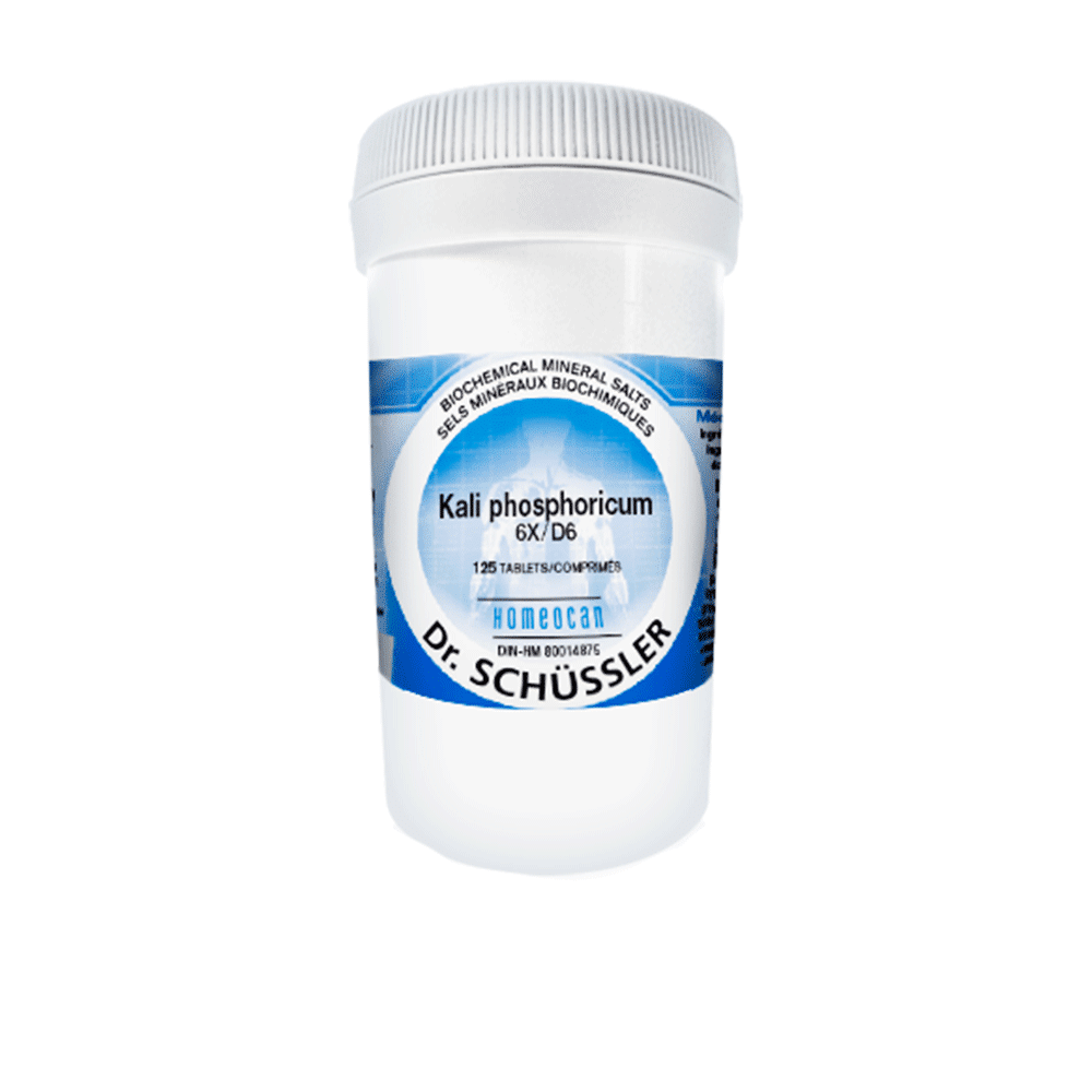 Homeocan Dr. Schussler Kali Phosphoricum 6X 125 Tablets