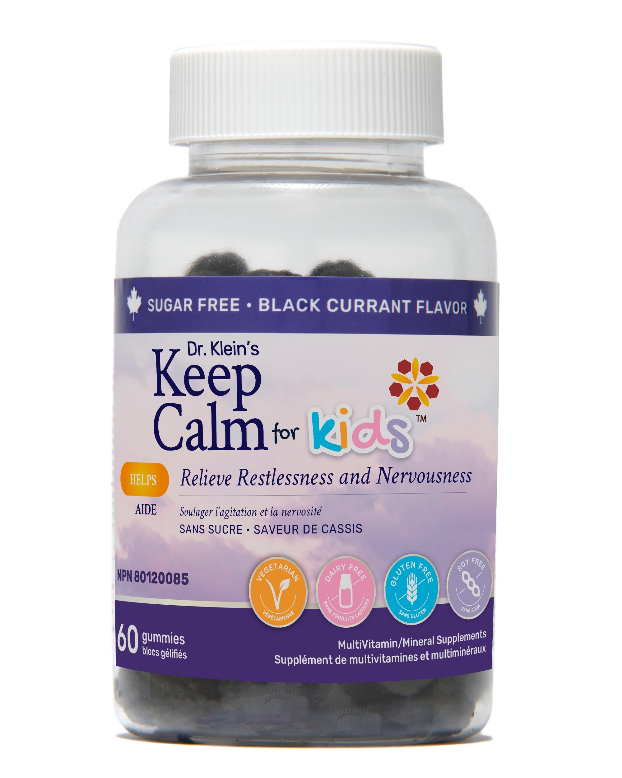 Dr. Klein's Keep Calm for Kids 60 Gummies
