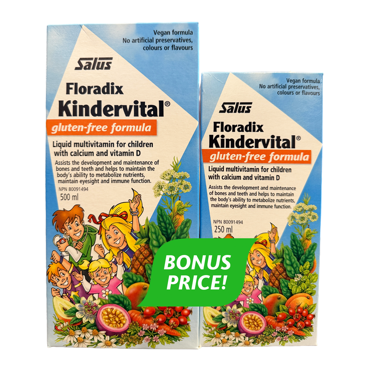 Salus Kindervital Bonus Pack 500ml + 250ml