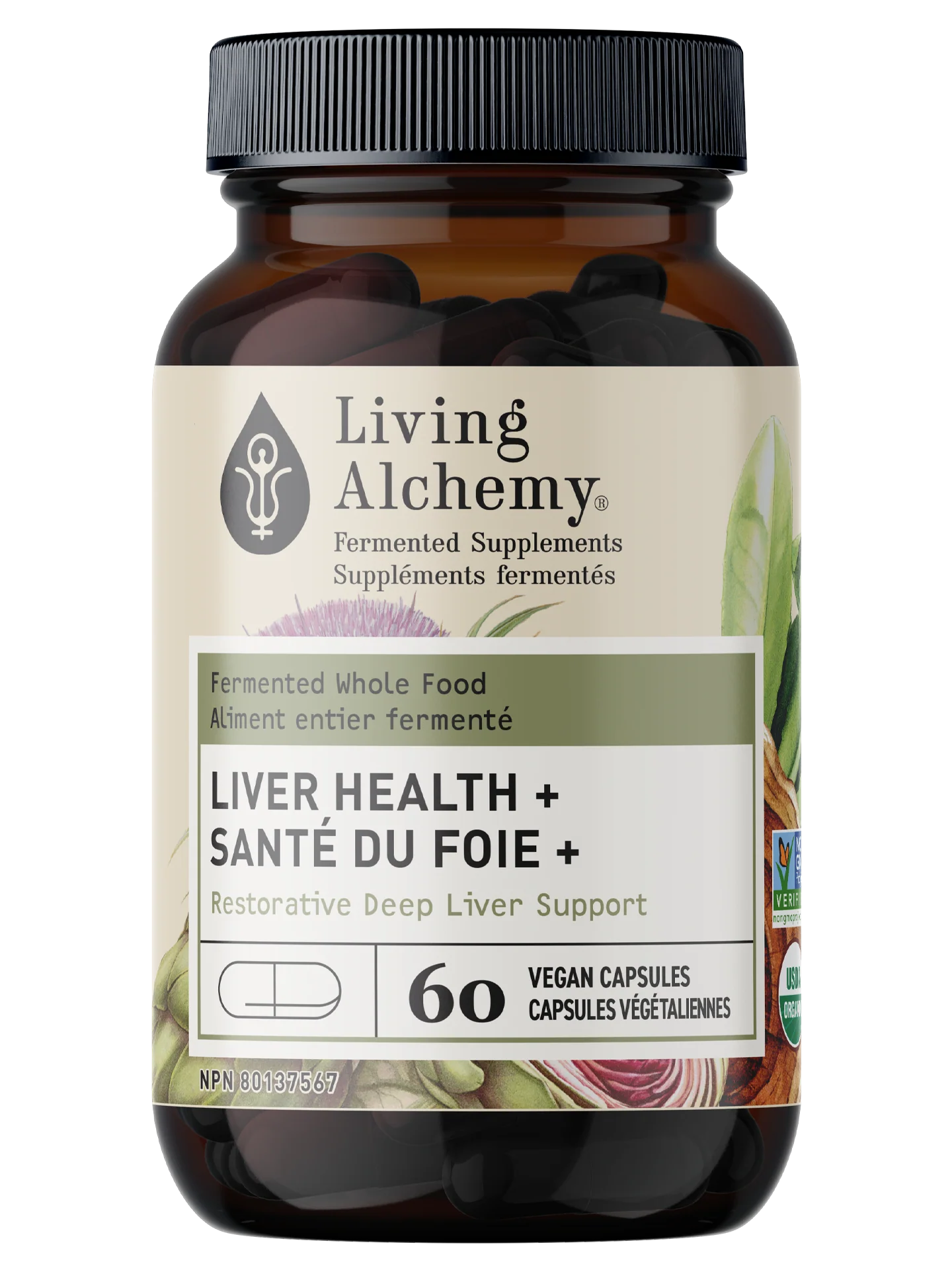 Living Alchemy Liver Health+ 60 Vegetarian Capsules