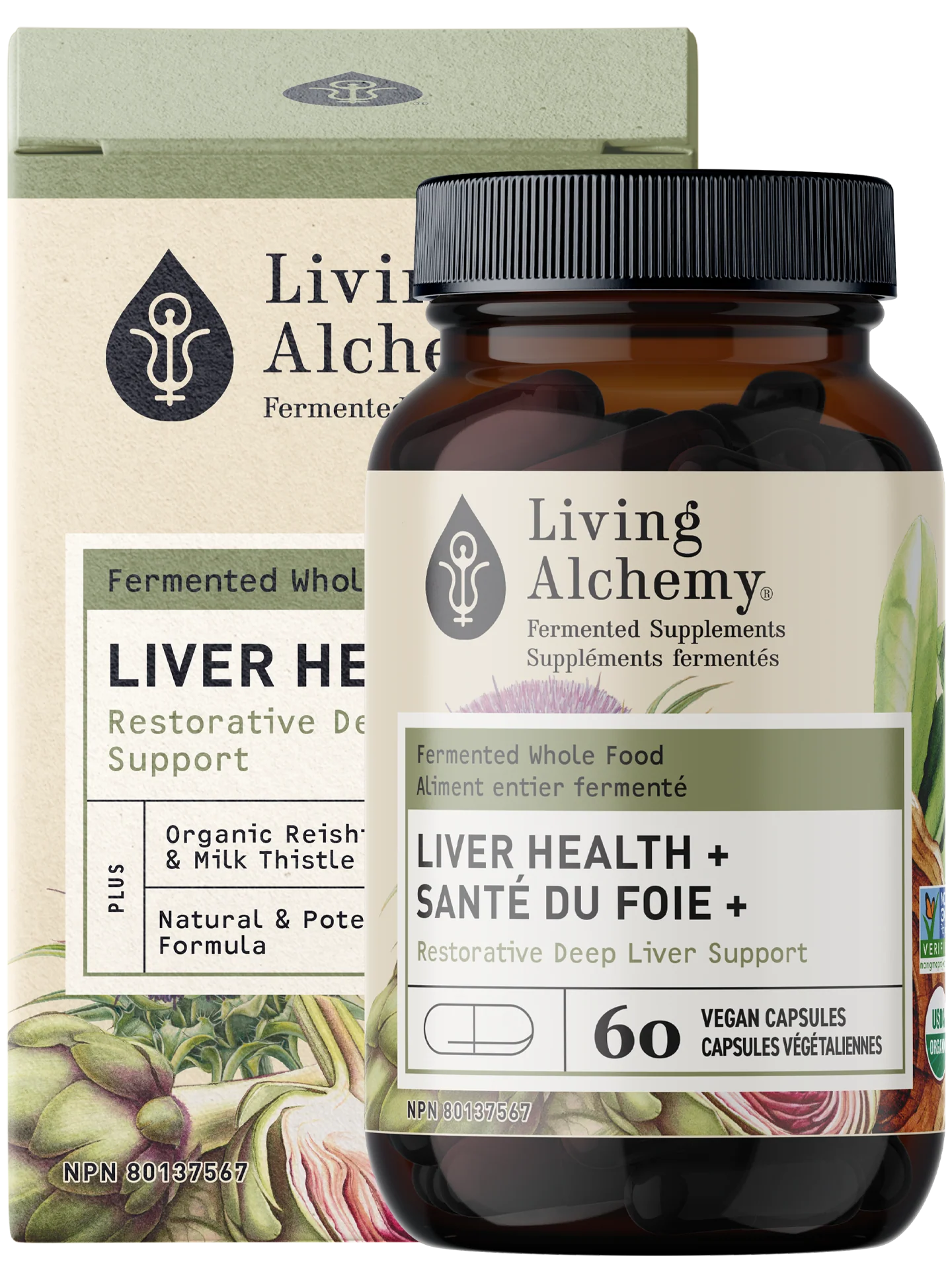Living Alchemy Liver Health+ 60 Vegetarian Capsules
