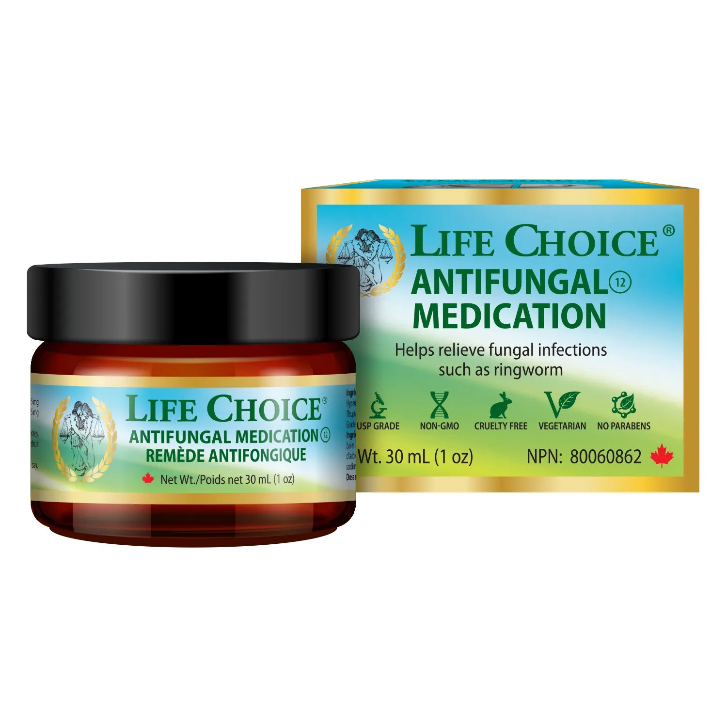 Life Choice Antifungal Medication Cream 30ml