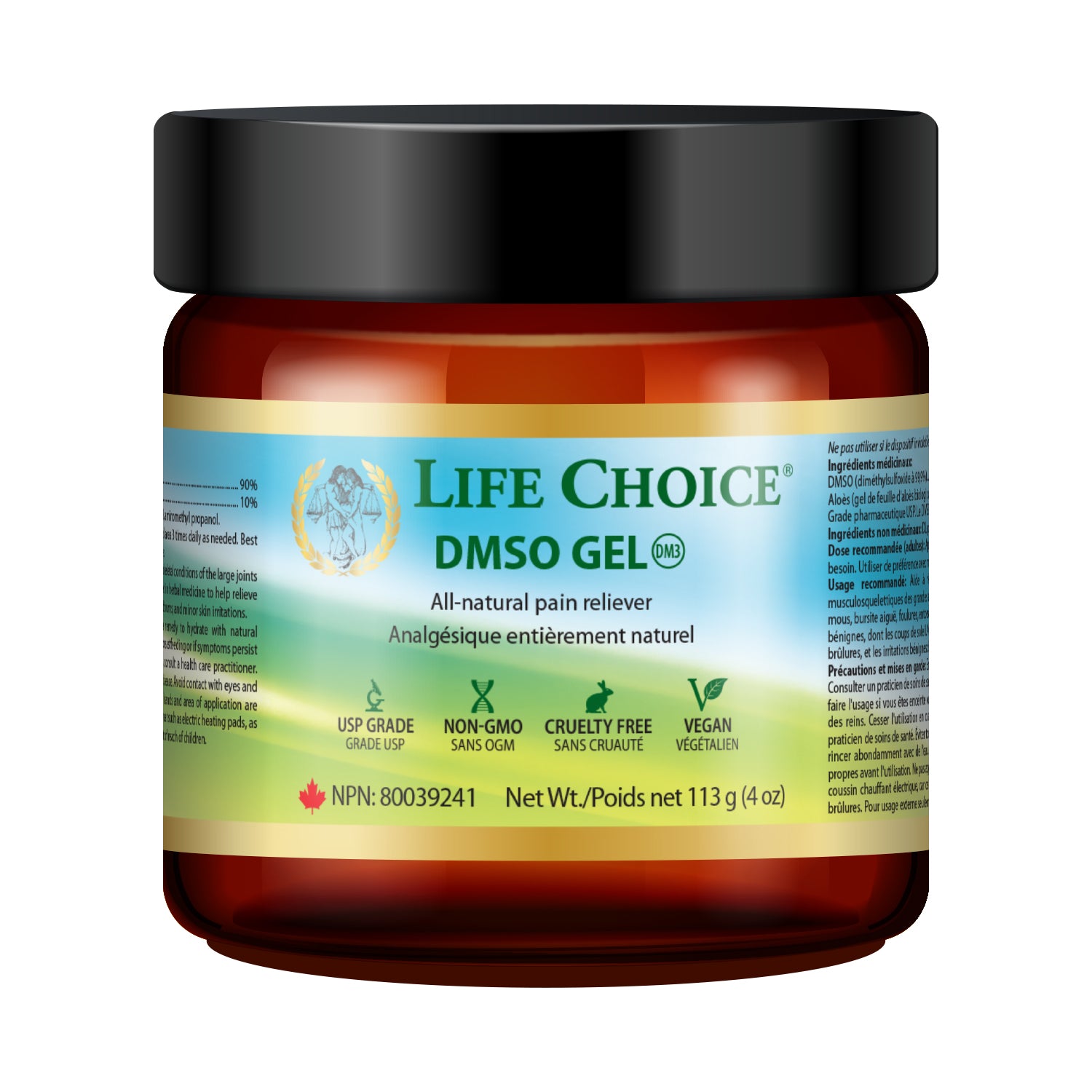 Life Choice DMSO Gel 113g