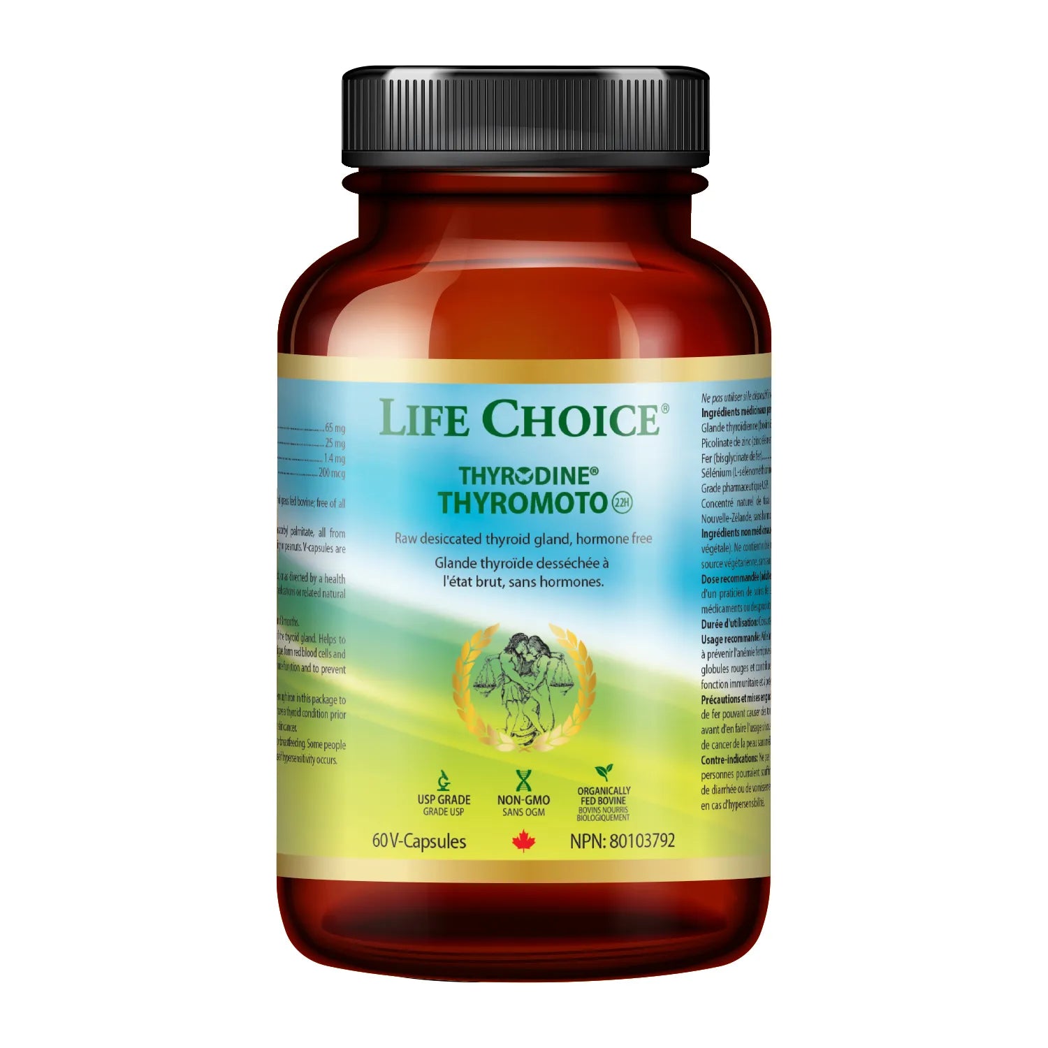 Life Choice Thyrodine Thyromoto 60 Vegetarian Capsules