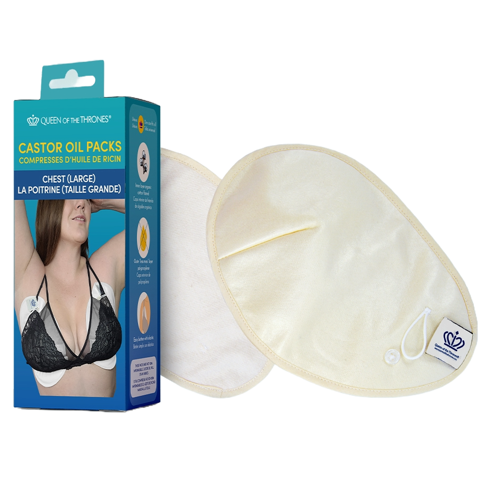 Queen of the Thrones Castor Oil Pack Large Chest