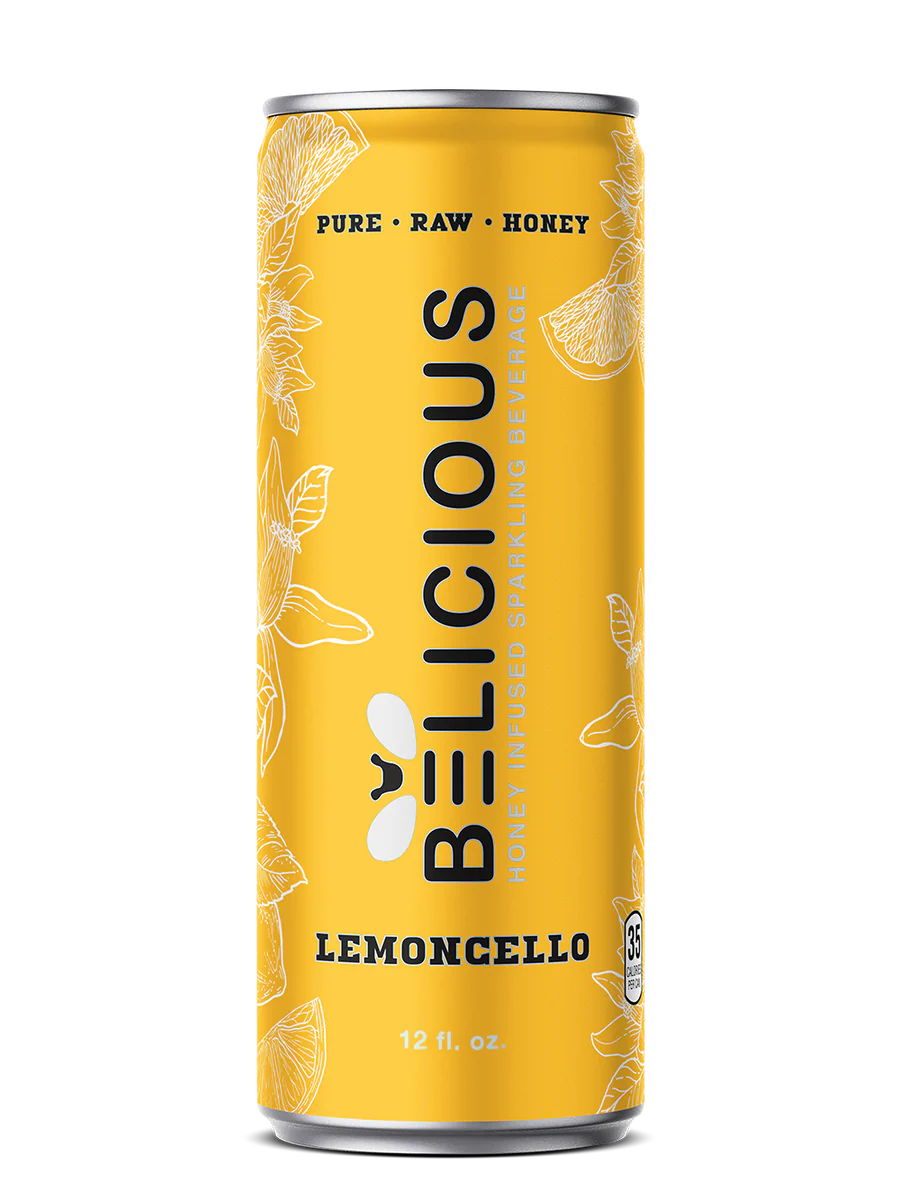 Belicious LemonCello Sparkling Beverage 355ml