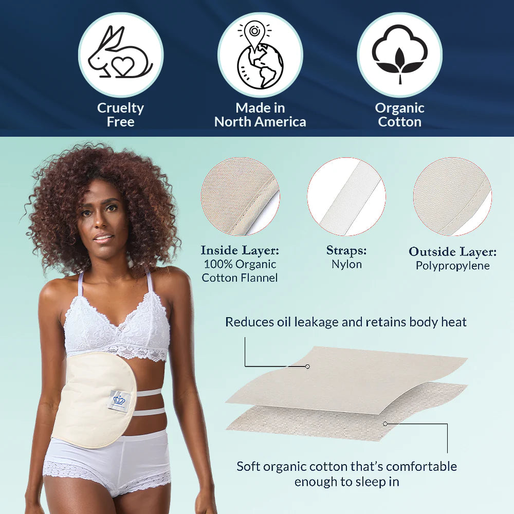 Queen of the Thrones Liver Organic Castor Oil Pack