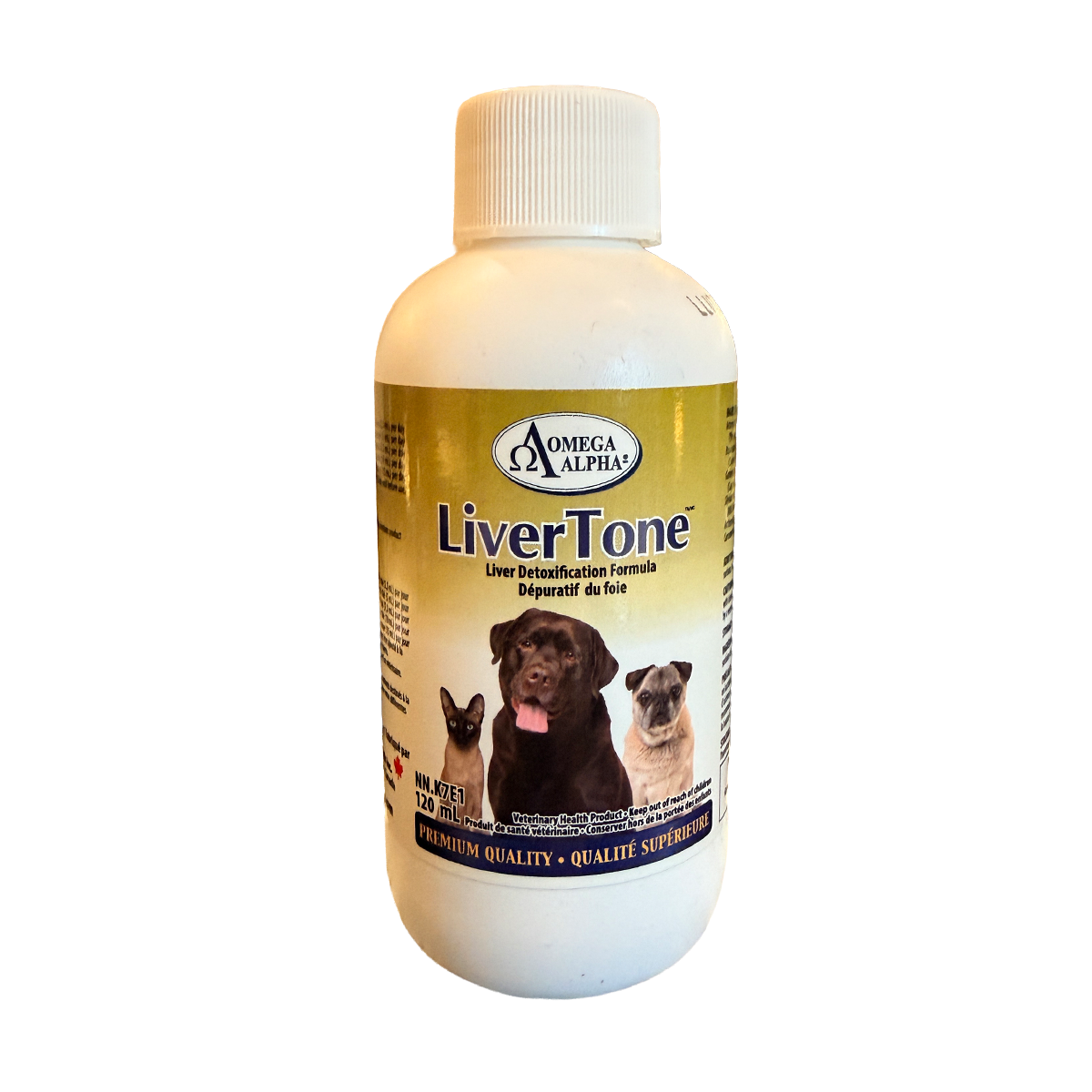 Omega Alpha Pet LiverTone 120ml