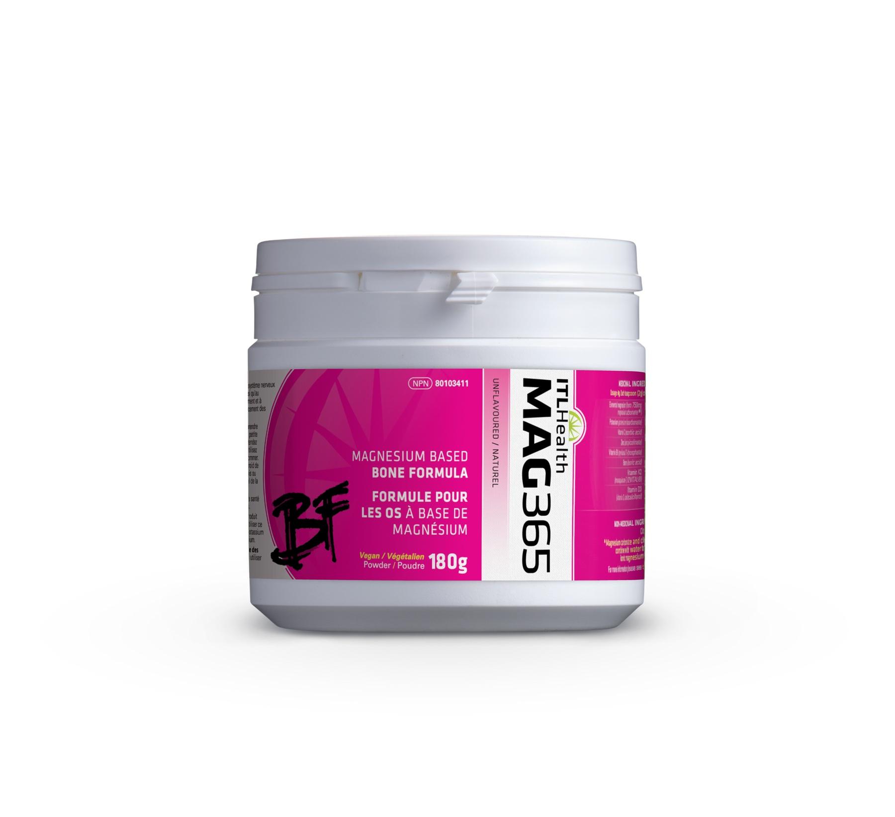 ITL Health MAG365 Bone Formula Unflavoured 180g