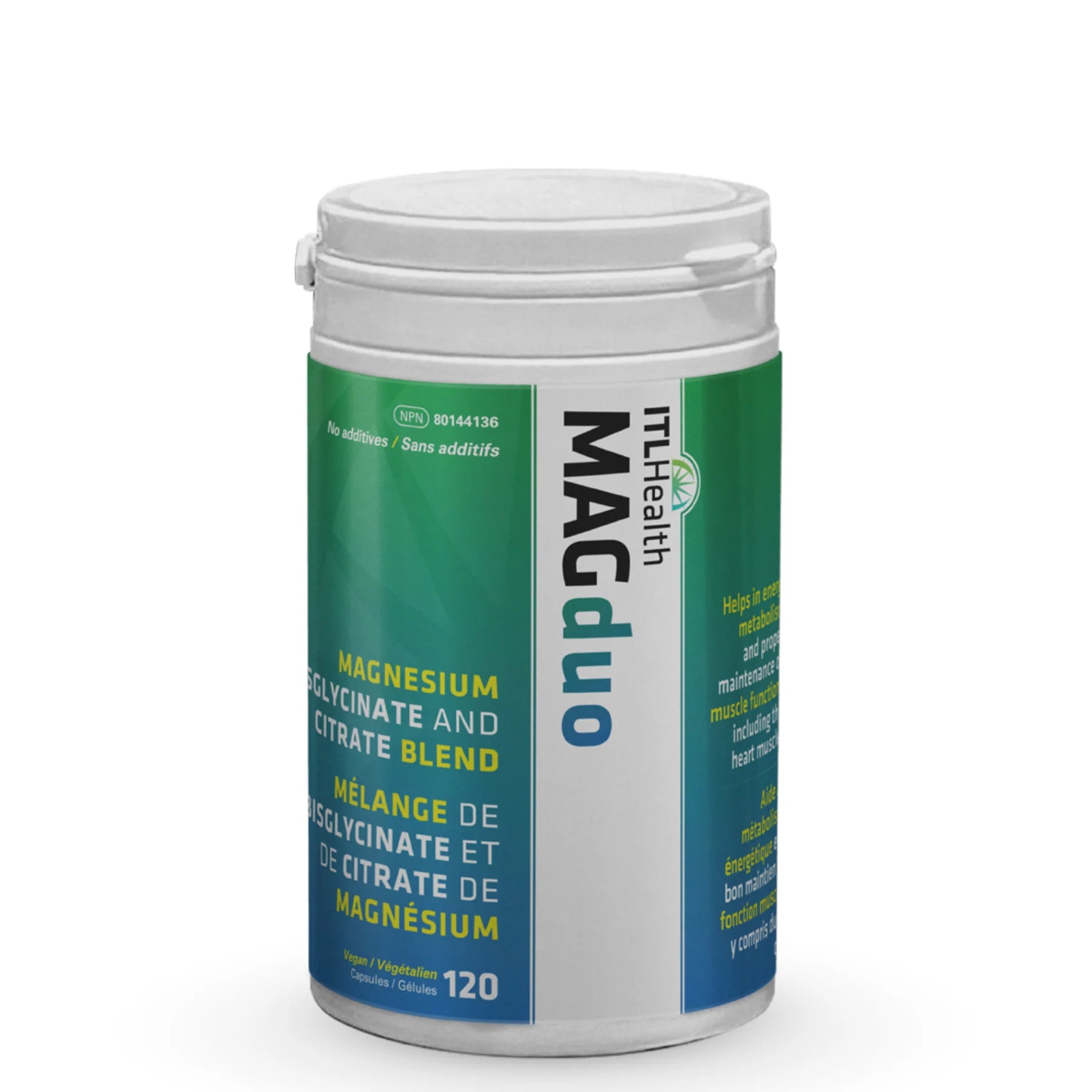 ITL Health MAGduo 120 Vegetarian Capsules