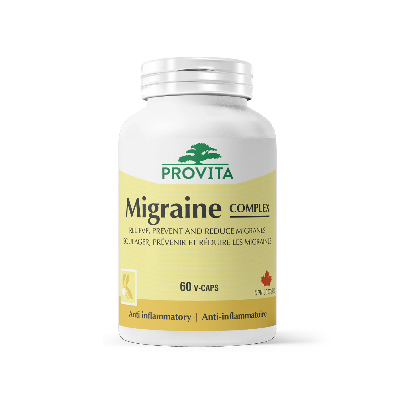 Provita Migraine Complex 60 Vegetarian Capsules