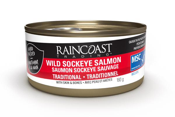 Raincoast Traditional Wild Sockeye Salmon 150g
