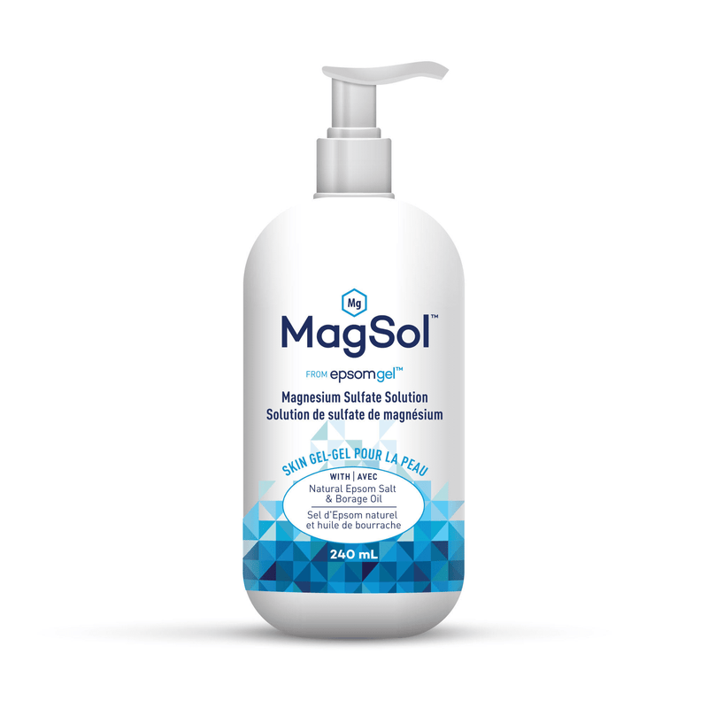 Epsomgel MagSol Magnesium Sulfate Solution Skin Gel 240ml