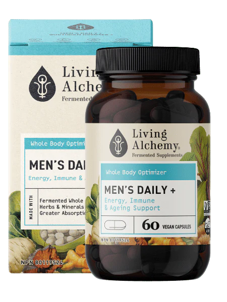 Living Alchemy Men's Daily+ 60 Vegetarian Capsules