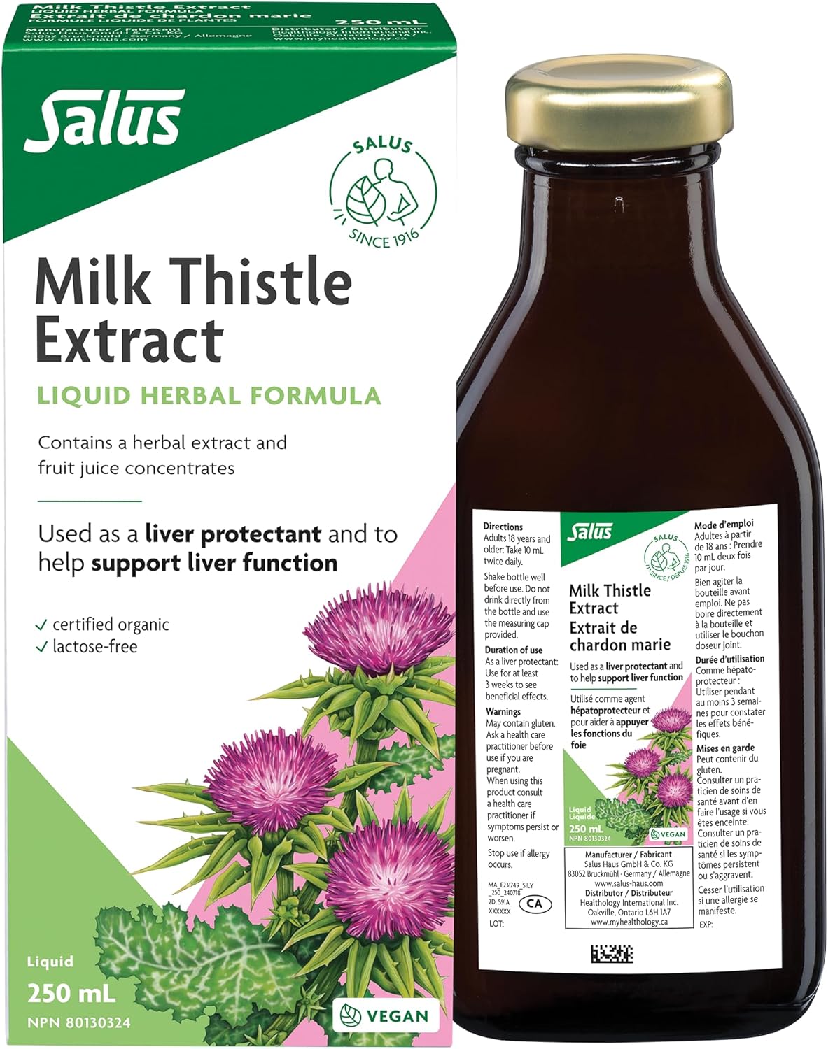 Salus Milk Thistle Extract 250ml