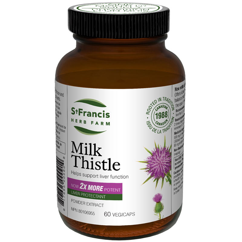 St. Francis Milk Thistle 60 Vegetarian Capsules