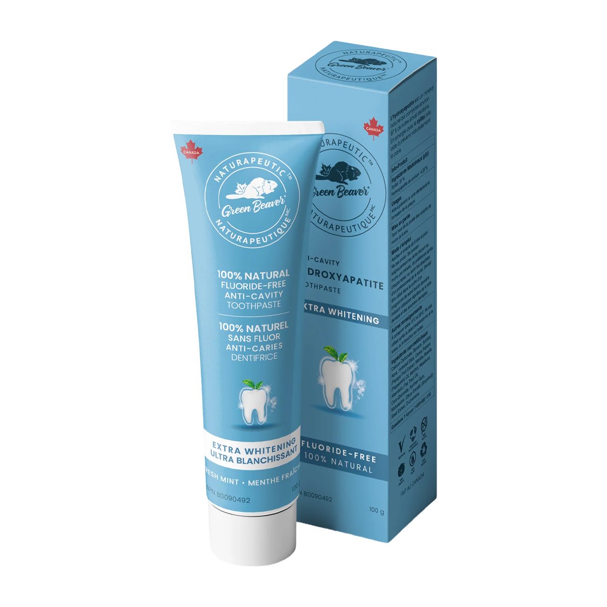 Green Beaver Extra Whitening Fresh Mint Toothpaste 100g