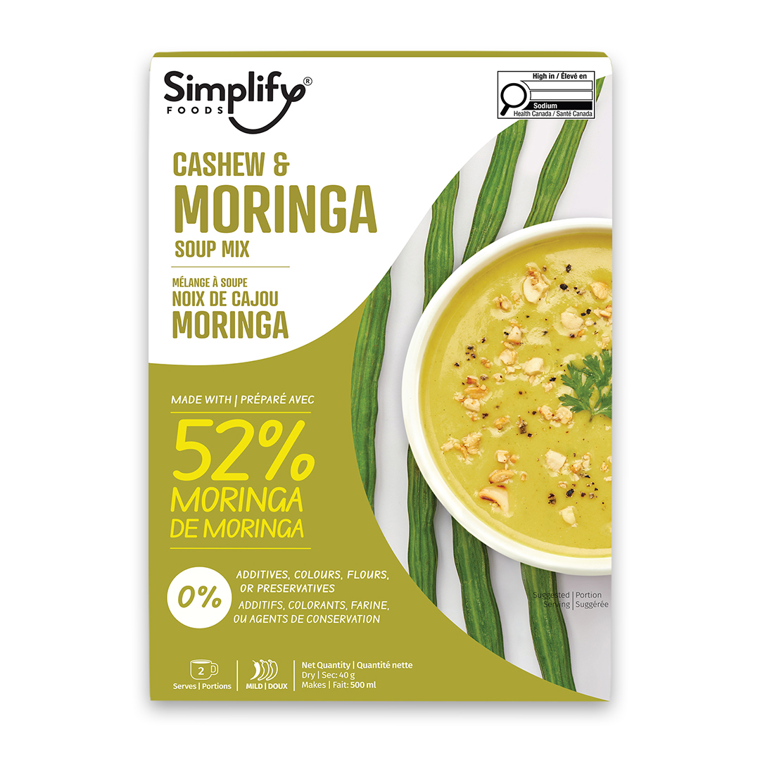 Simplify Foods Cashew & Moringa Soup Mix 40g