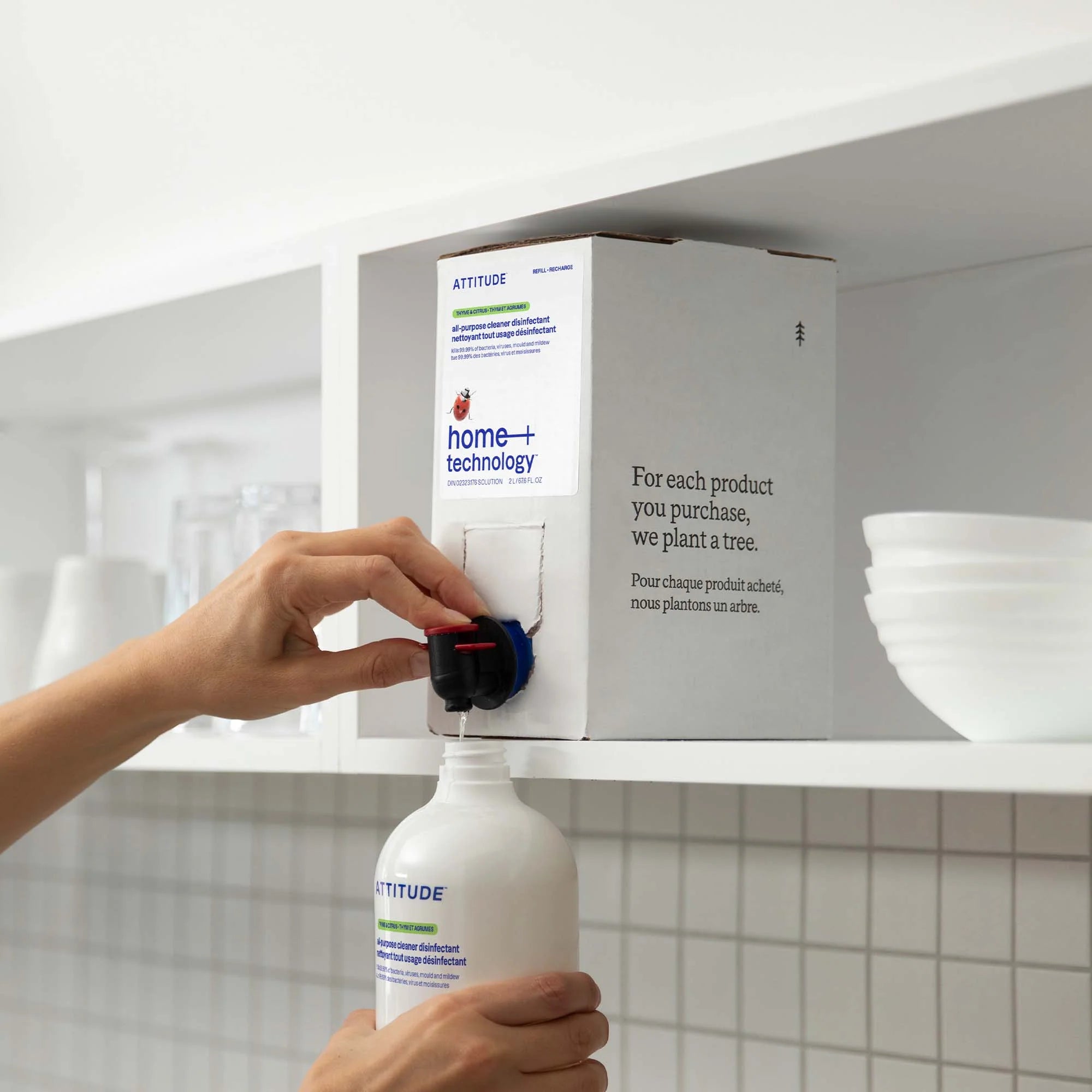 Attitude All-Purpose Thyme & Citrus Disinfectant 2L