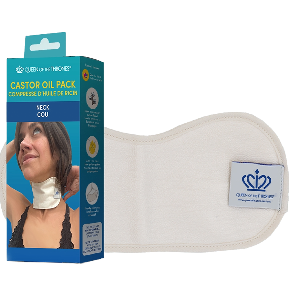 Queen of the Thrones Organic Neck Castor Oil Pack