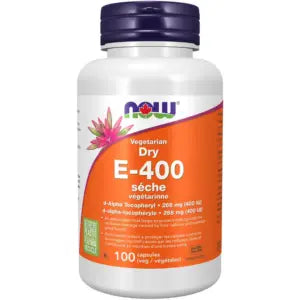 Now Vegetarian Dry E-400 IU (268mg) 100 capsules