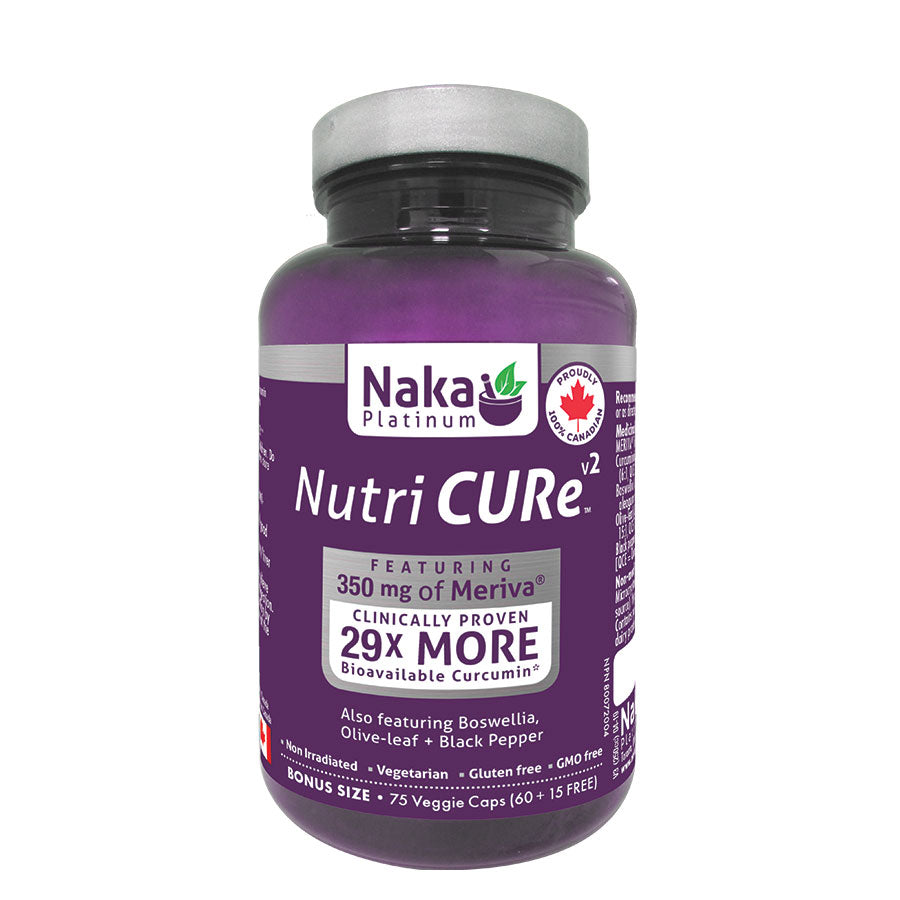 Naka Platinum Nutri CURe V2 (Meriva) 75 Vegetarian Capsules