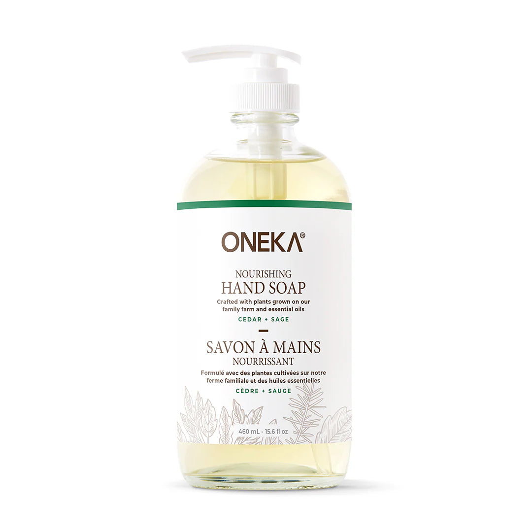 Oneka Hand Soap Cedar + Sage 475ml