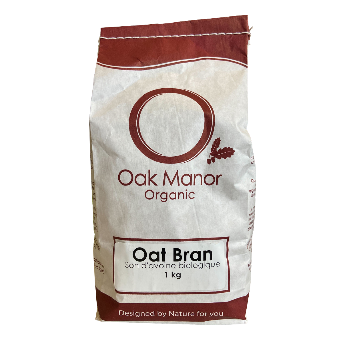 Oak Manor Organic Oat Bran 1kg