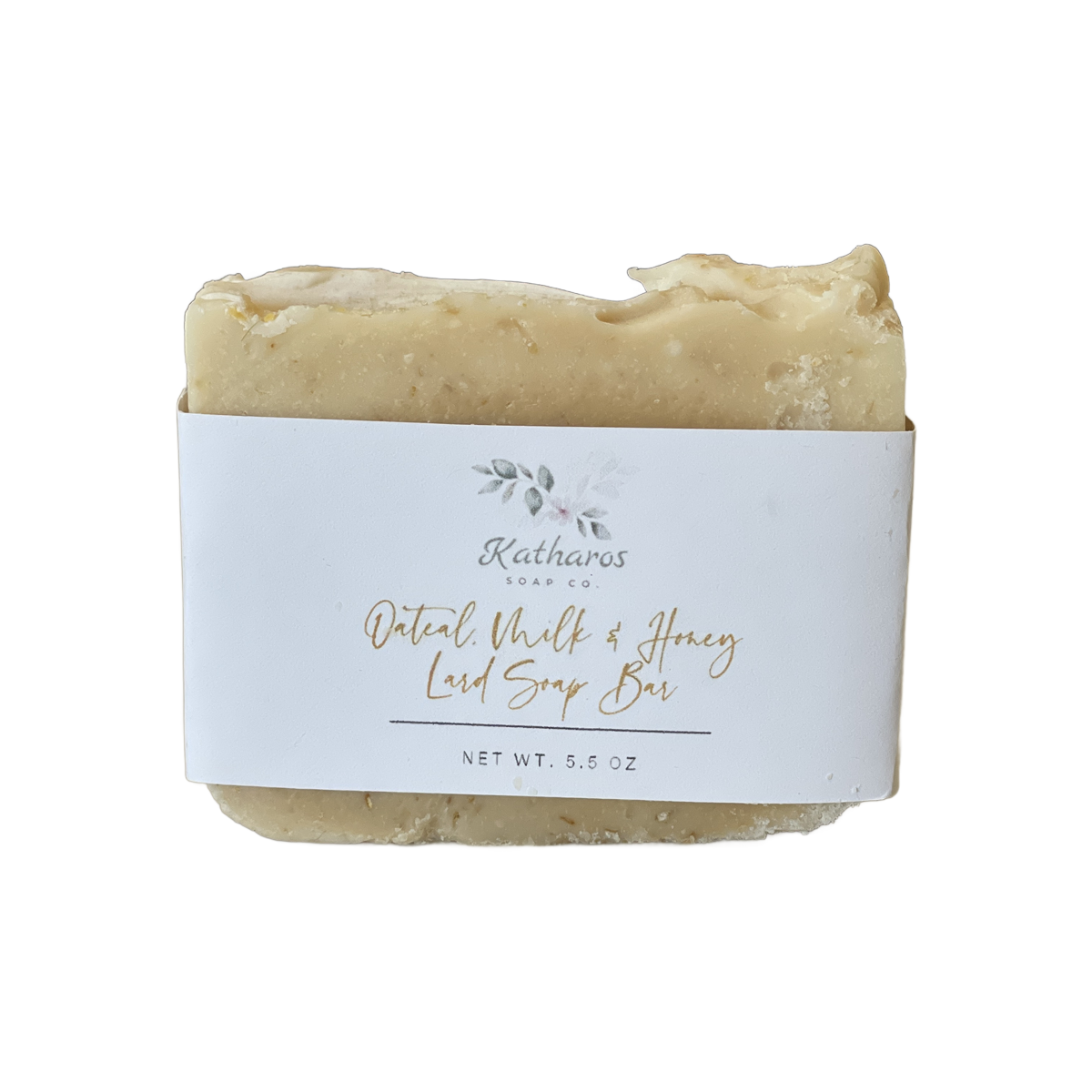 Katharos Soap Co. Oatmeal Milk & Honey Soap 4.5oz