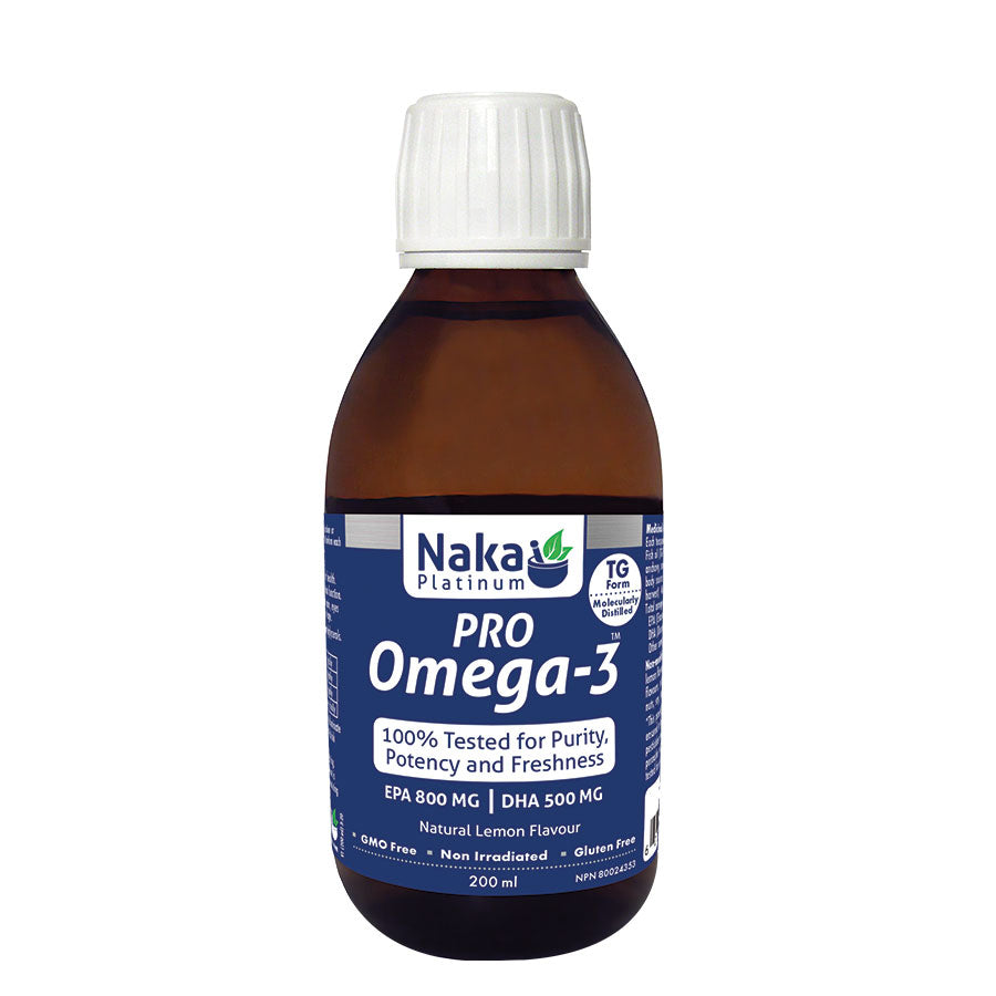 Naka Pro Omega-3 Natural Lemon Flavour 200ml
