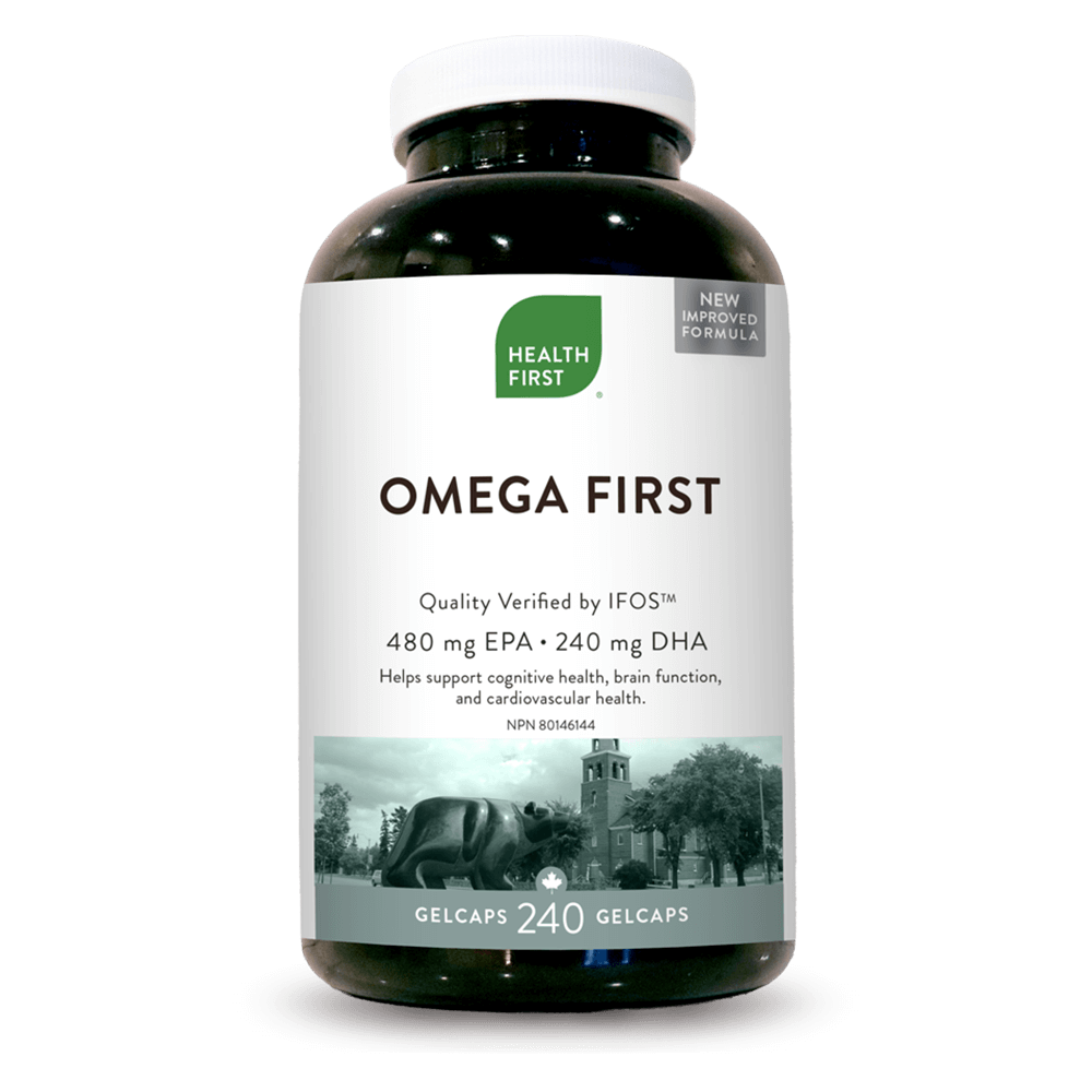 Health First Omega First Omega 3 Fish Oil 240 Softgels