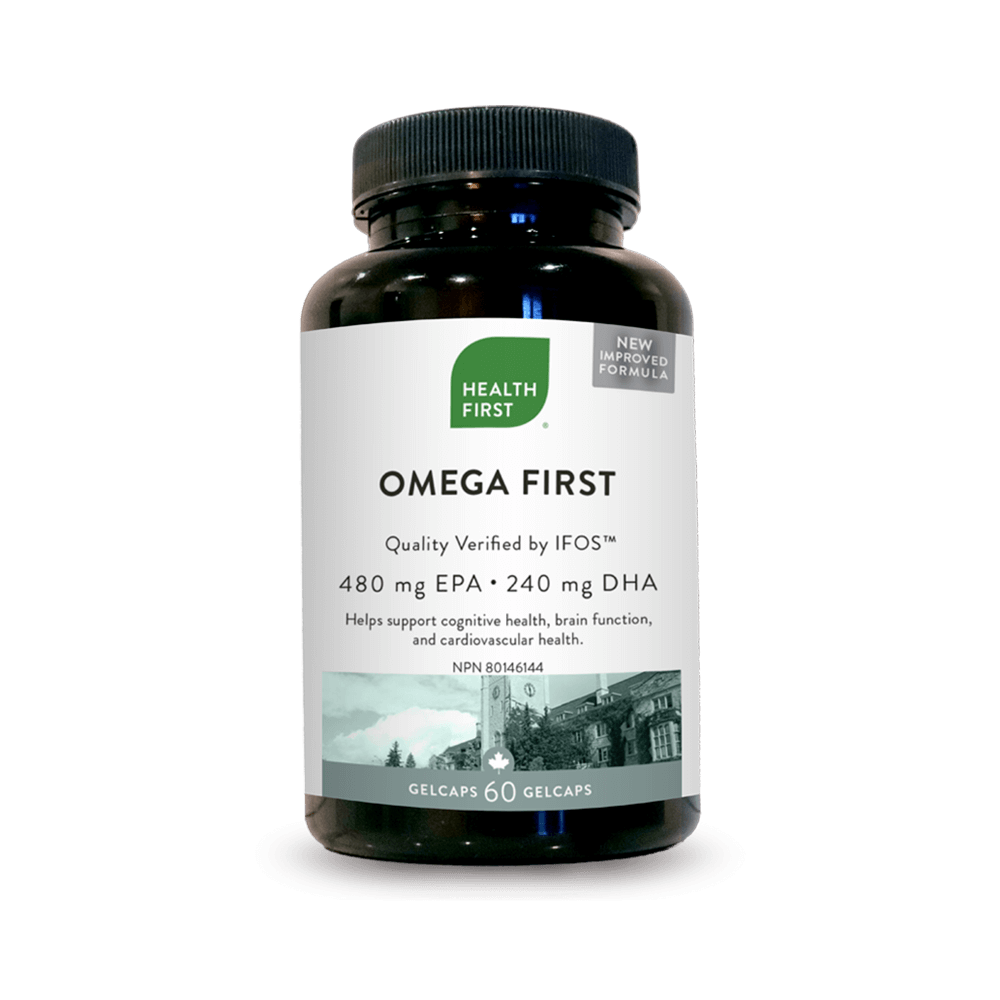 Health First Omega First Omega 3 Fish Oil 60 Softgels