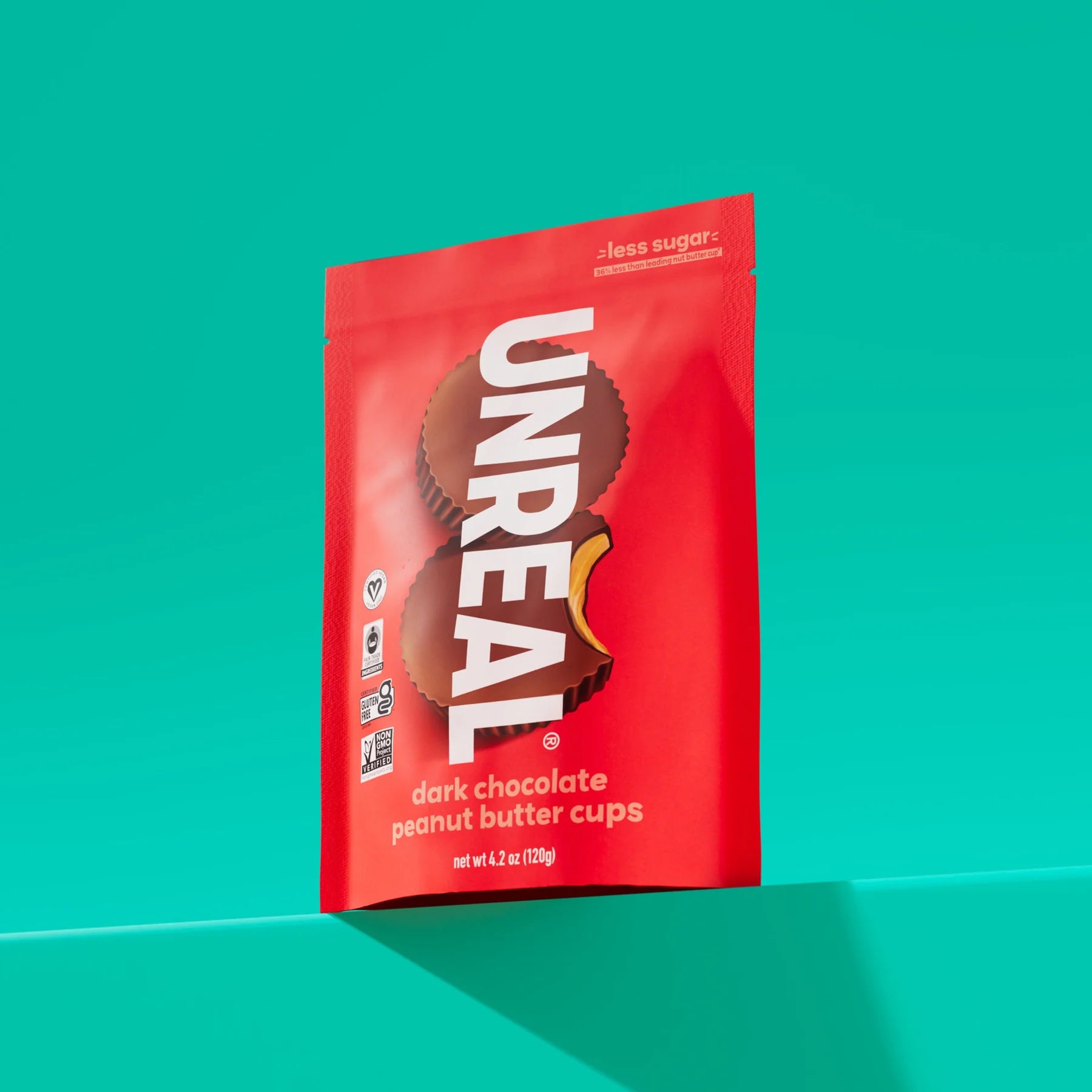 Unreal Dark Chocolate Peanut Butter Cups 120g