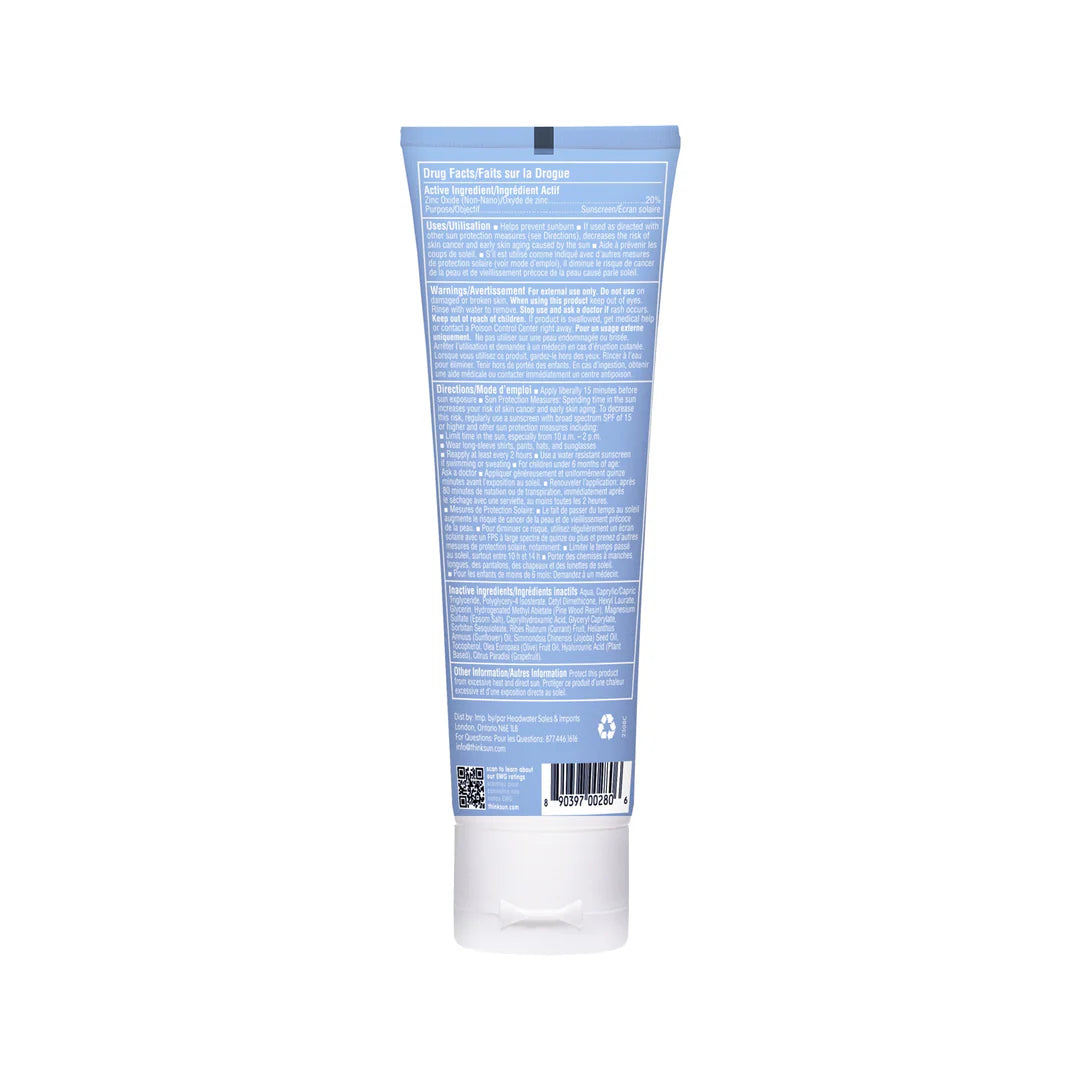 Thinksport Mineral Sunscreen 50+ SPF 89ml