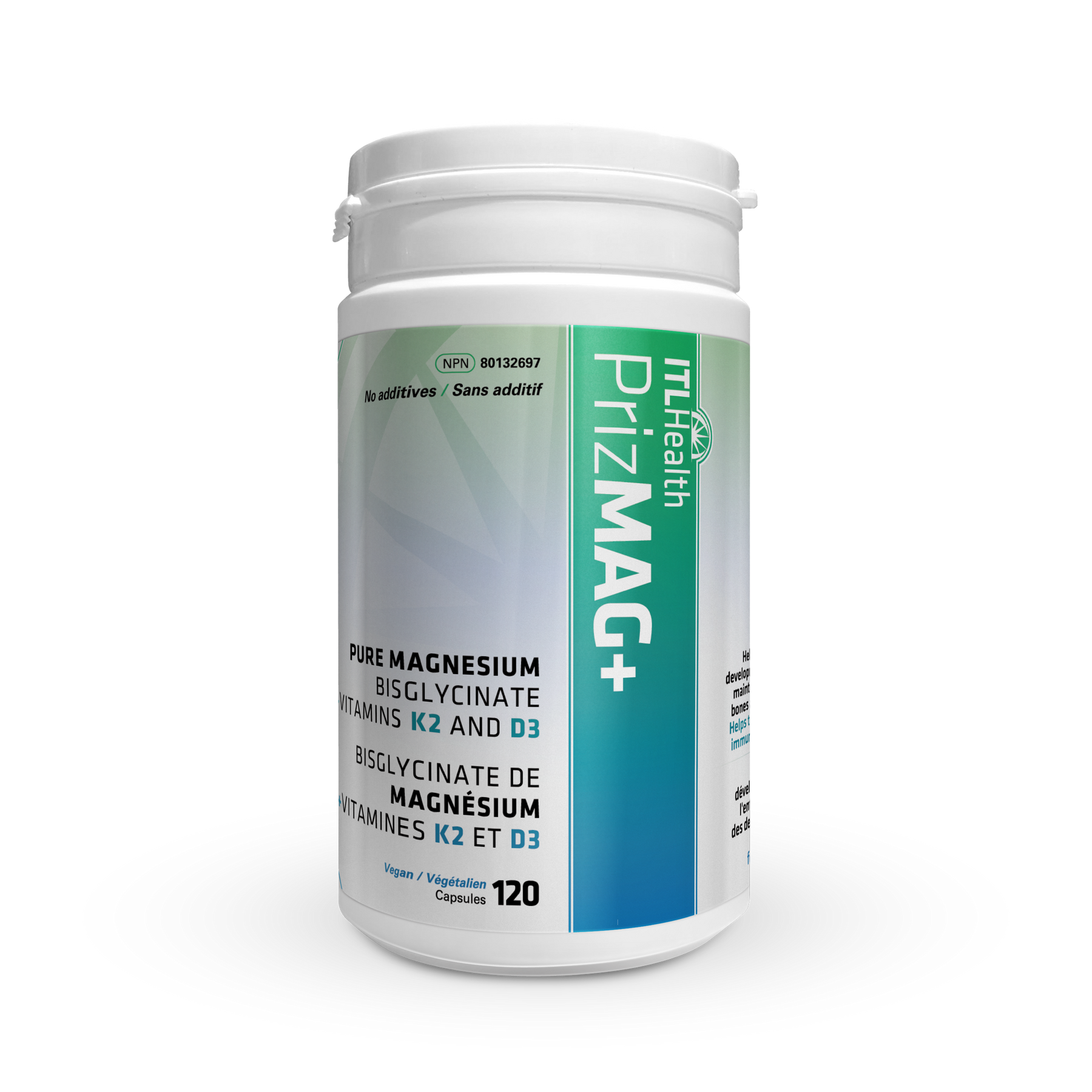 ITL Health PrizMAG+ 120 Vegetarian Capsules