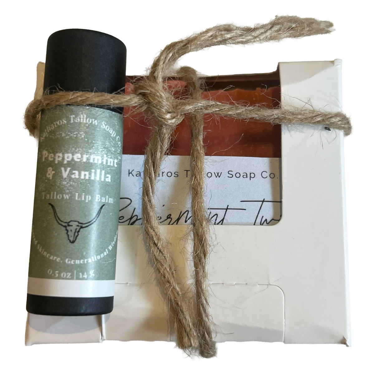 Katharos Soap Co. Peppermint Twist Gift Set