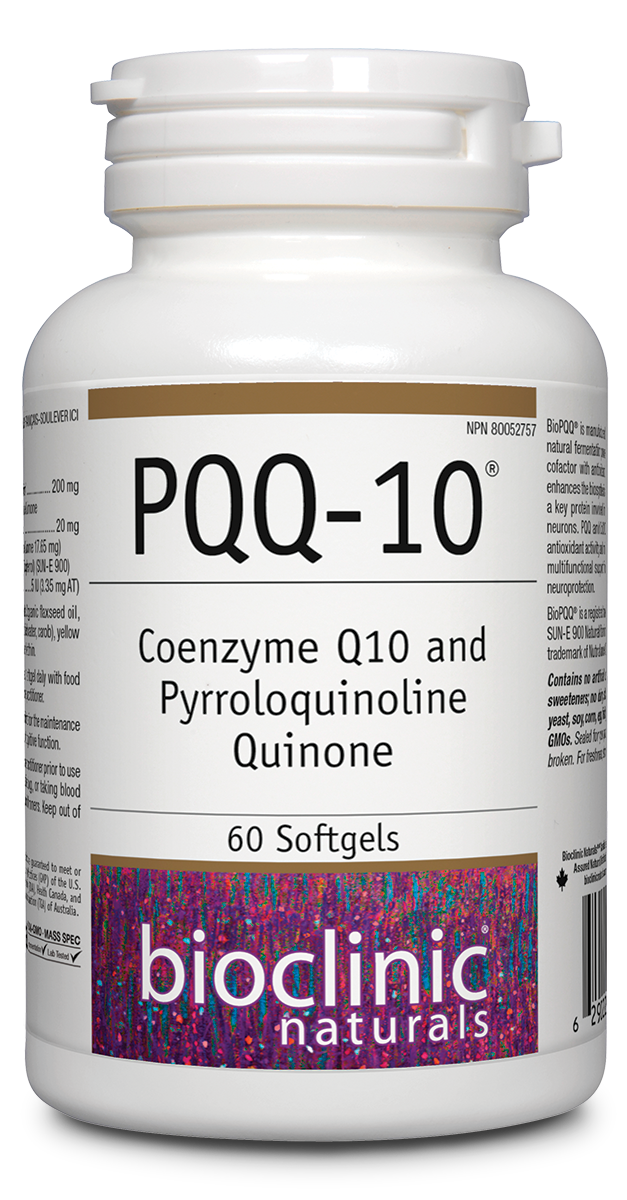 BioClinic Naturals PQQ-10 60 Softgels