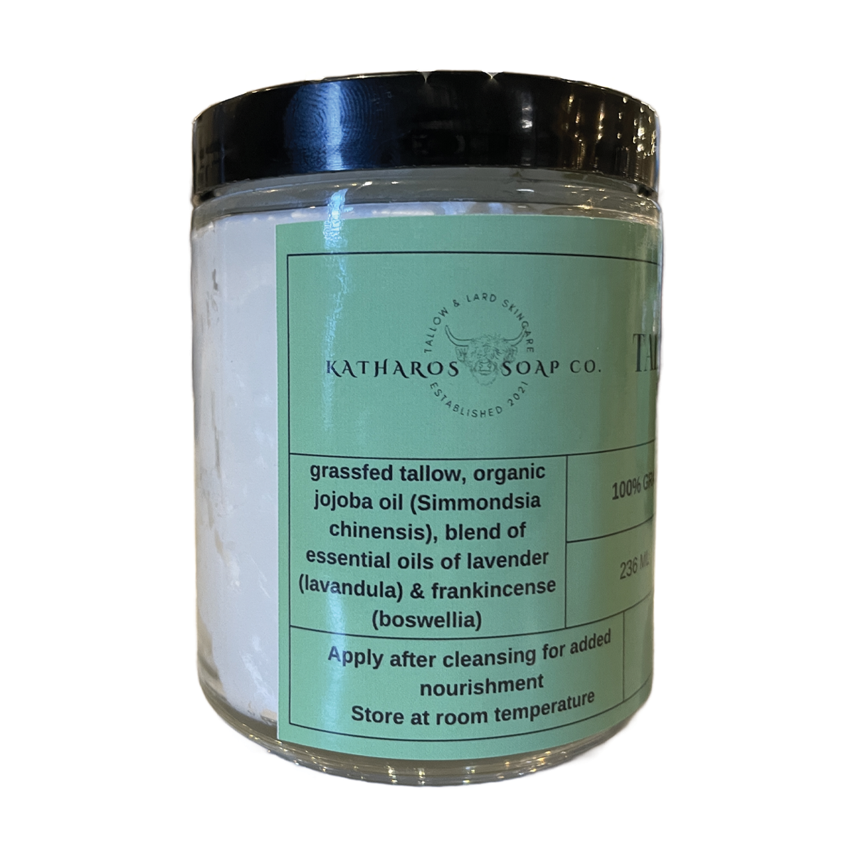 Katharos Soap Co. Primal Tallow Butter Lavender 226g/ 8oz