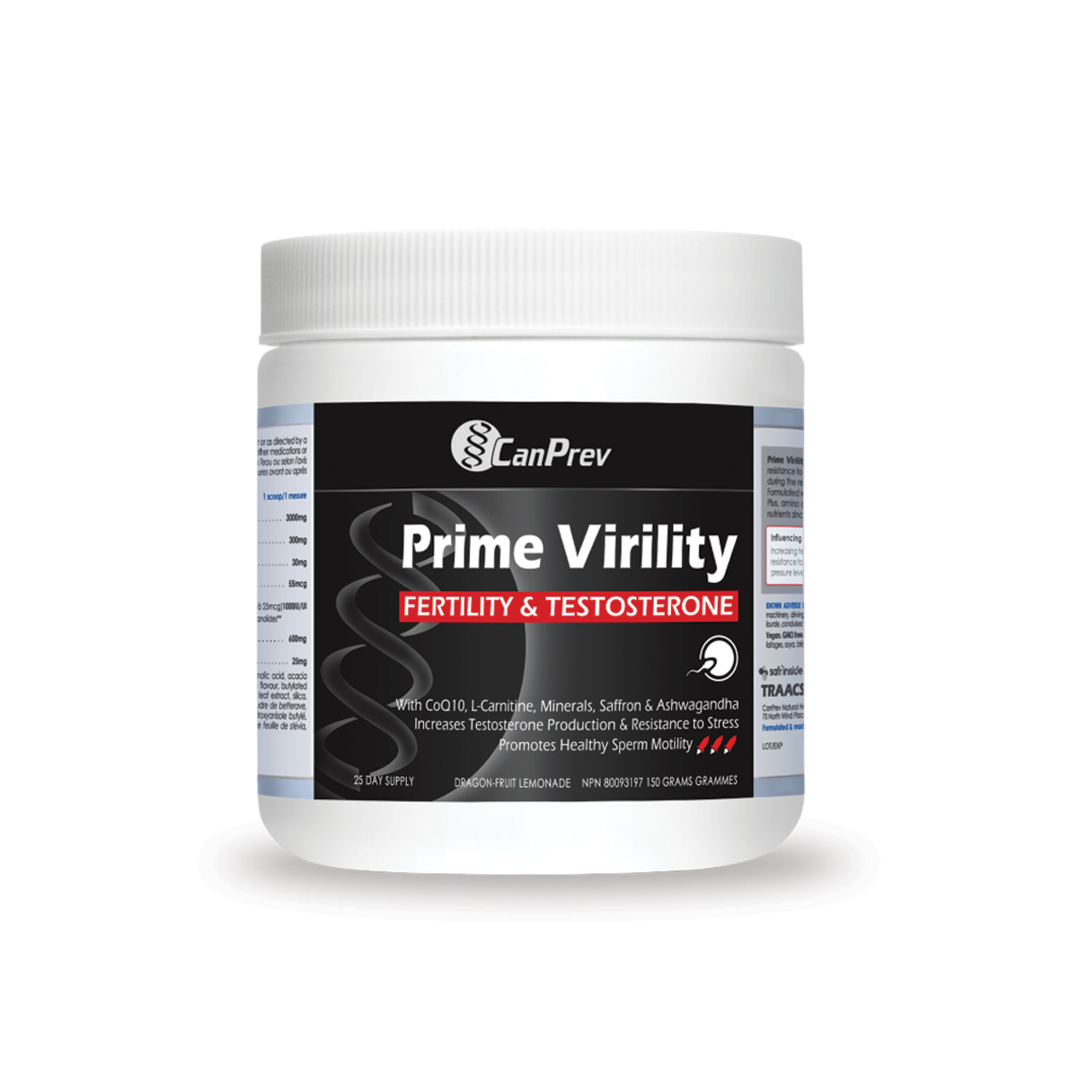 CanPrev Prime Virility Fertility & Testosterone 150g