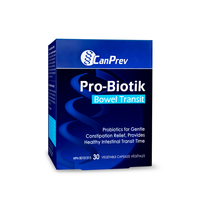 CanPrev Pro-Biotik Bowel Transit 30 Vegetarian Capsules