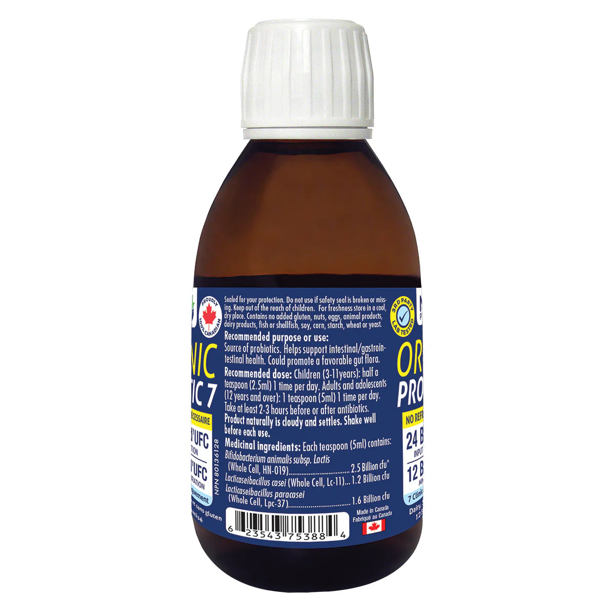 Naka Platinum Organic Probiotic 7 125ml